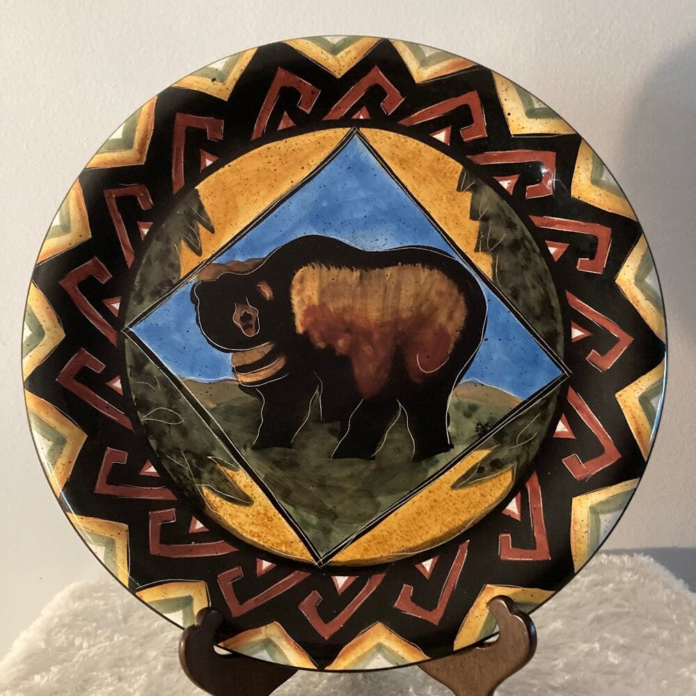 Baum Brothers Style-Eyes Woodland Collection 14" Platter/Charger